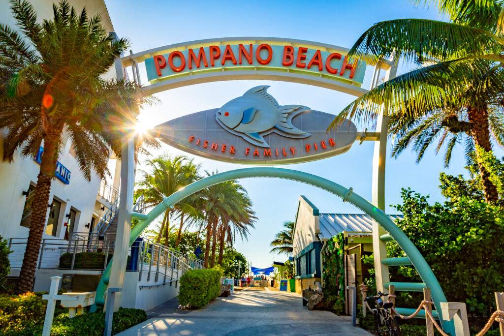 Pompano Beach Pier, Pompano Beach Fisher Family Pier, Pompano Beach Fishing Village Photo by Revelry