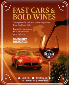 Wine tasting august revelry pompano, events near fort lauderdale