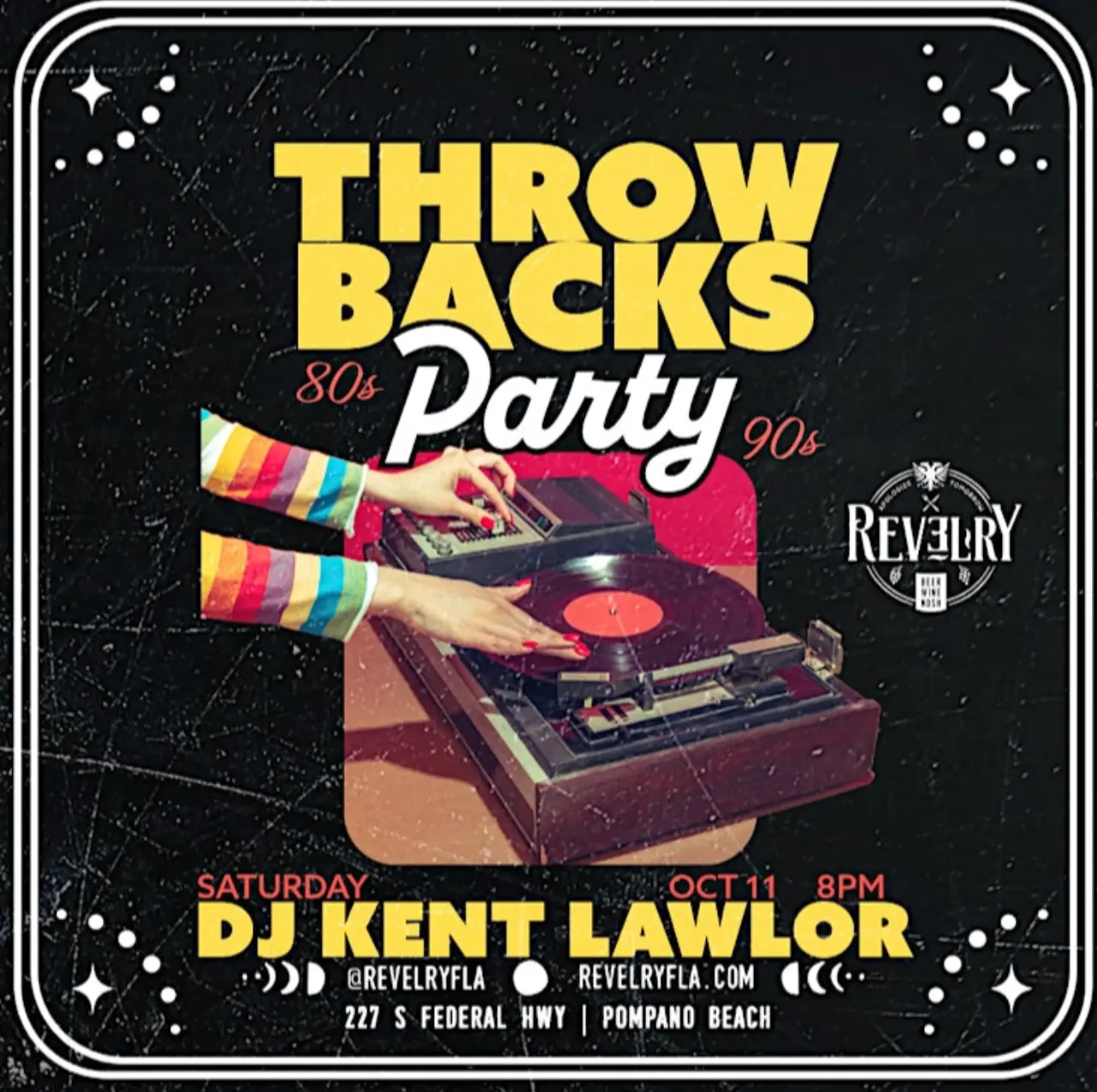 Throwbacks Night with DJ Kent Lawlor