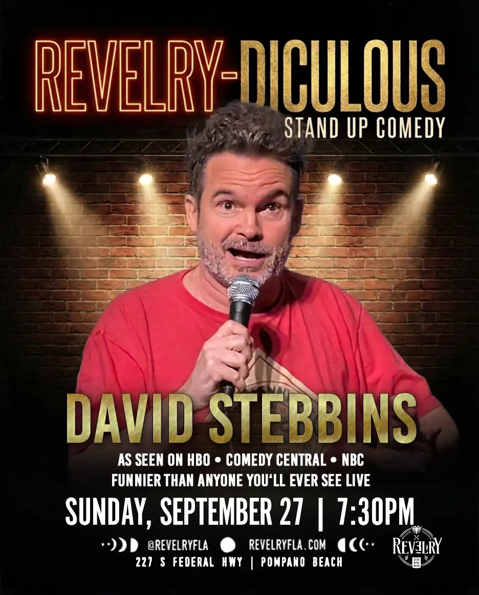 David Stebbins Comedy shows near me stand up comedy