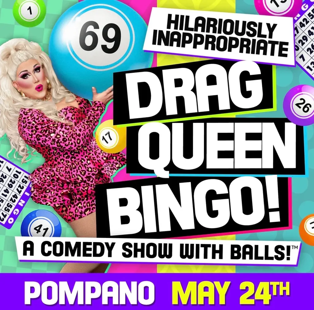 Drag Queen Bingo in Pompano Beach Fort Lauderdale Drag