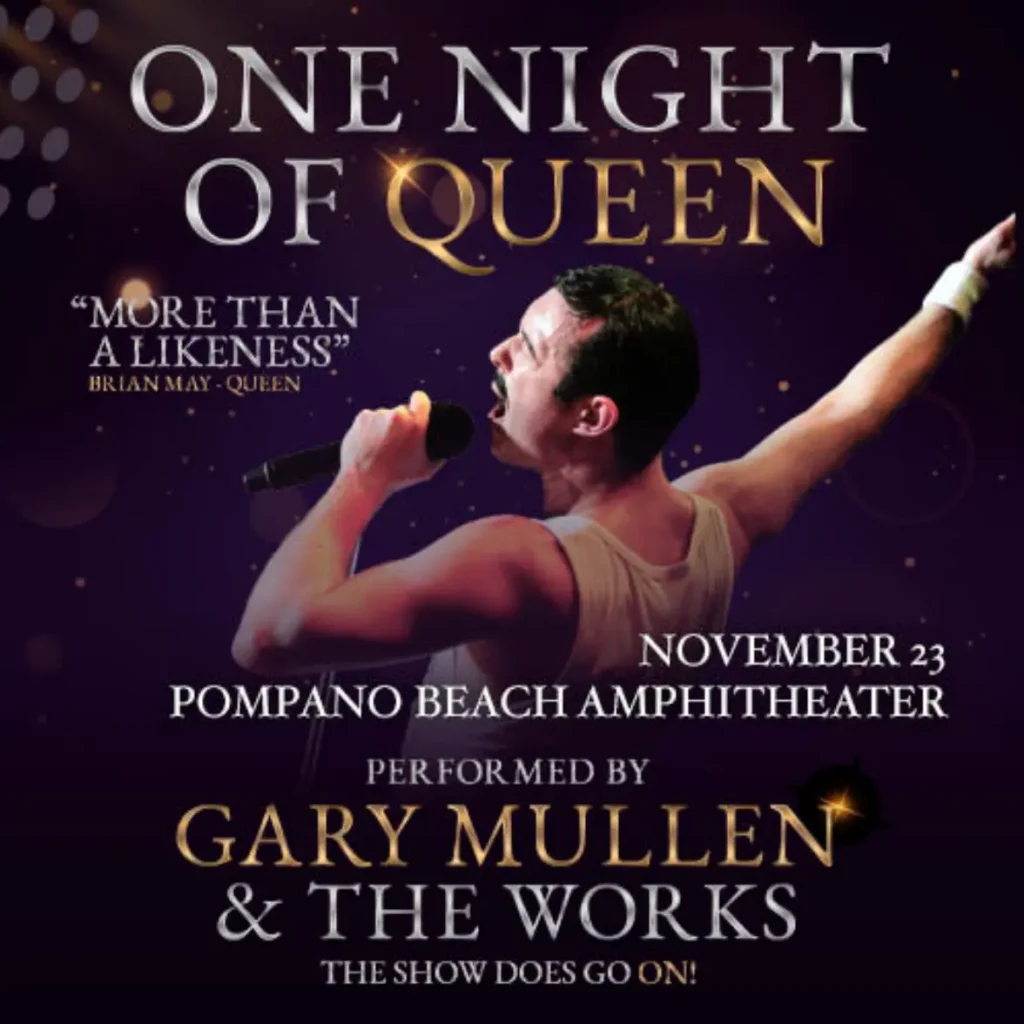 One Night of Queen at Pompano Beach Amphitheater