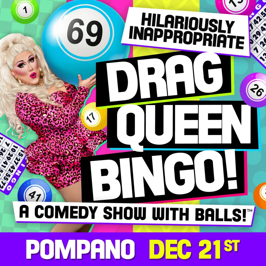 Drag Queen Bingo in Pompano Beach, Events in Pompano December