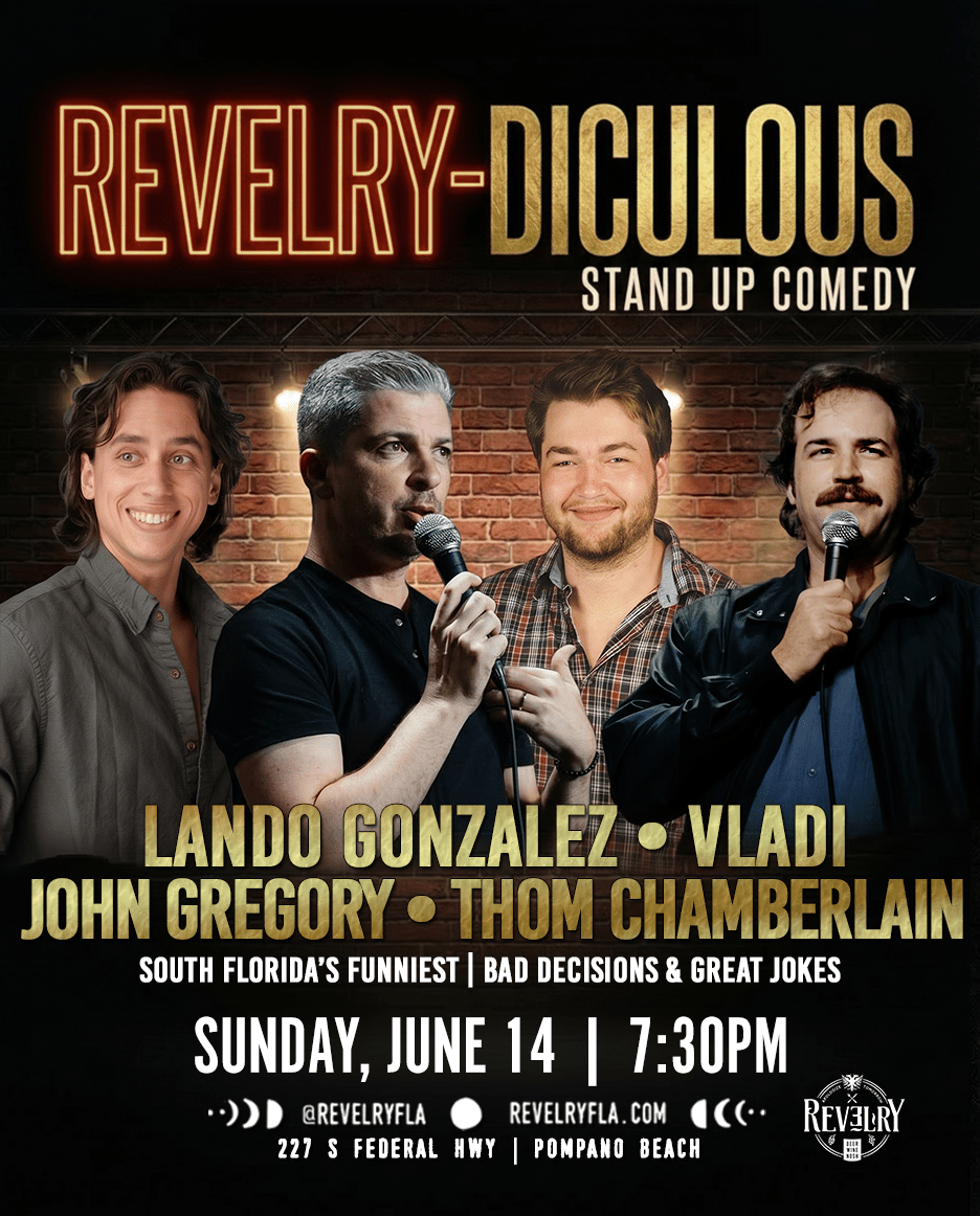 stand up comedy near fort lauderdale pompano events