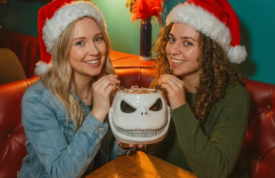 Christmas event pop up bar near fort lauderdale