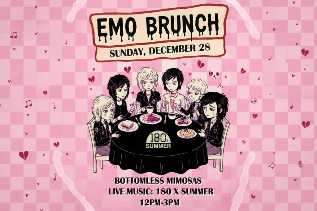 Emo Brunch at Revelry in Pompano Beach with Live Music