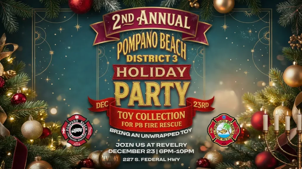 Pompano Beach Holiday Party and Christmas Toy Drive