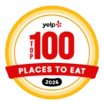 Yelp top 100 2026, Revelry best restaurant in Pompano Beach