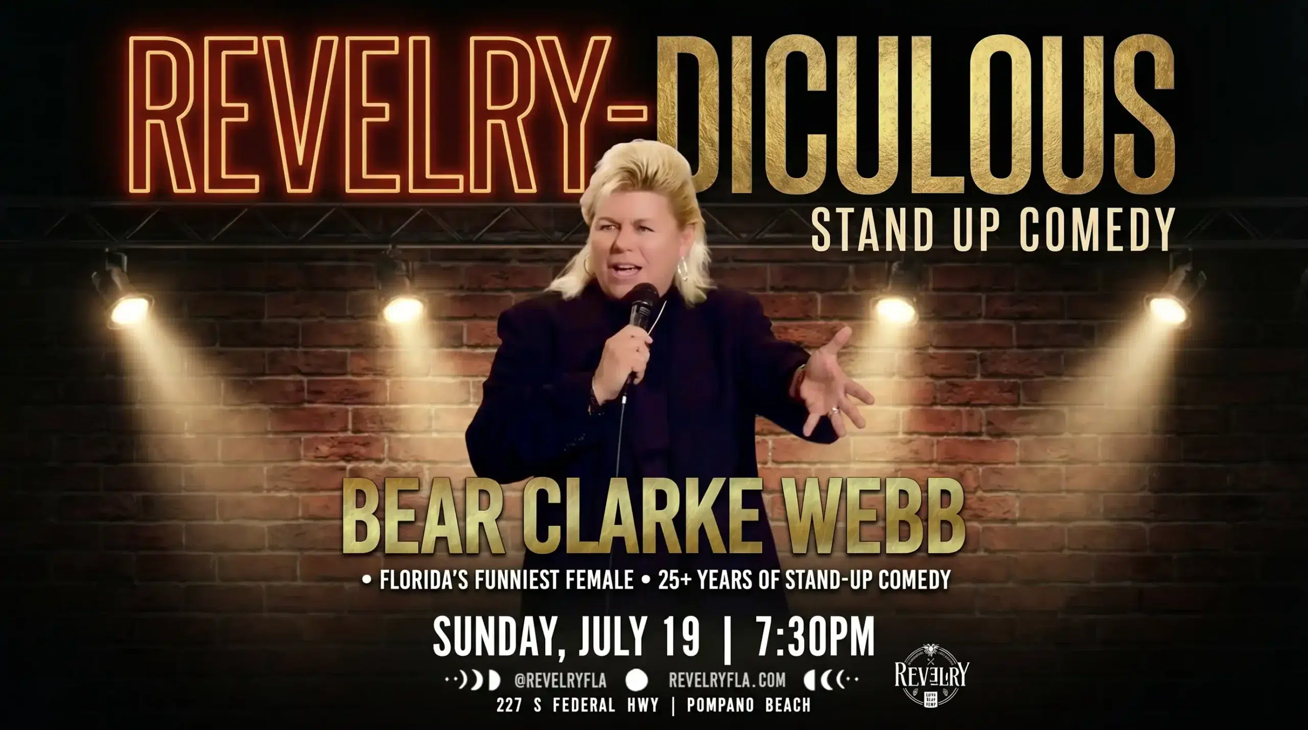 Bear Clarke stand up comedy pompano beach