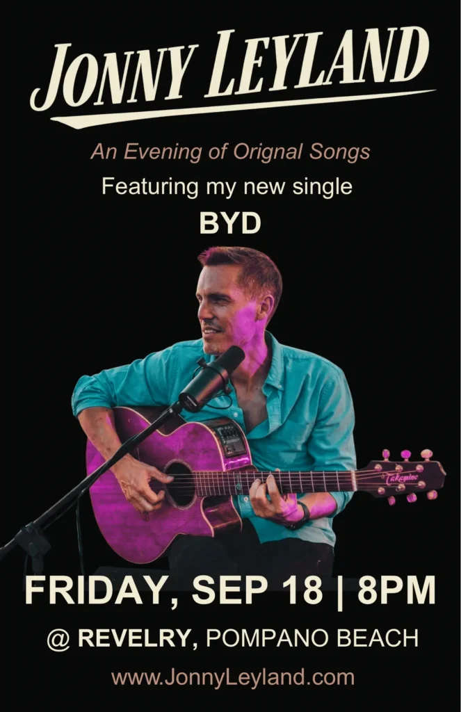 Johnny Leyland at Revelry in Pompano Beach 