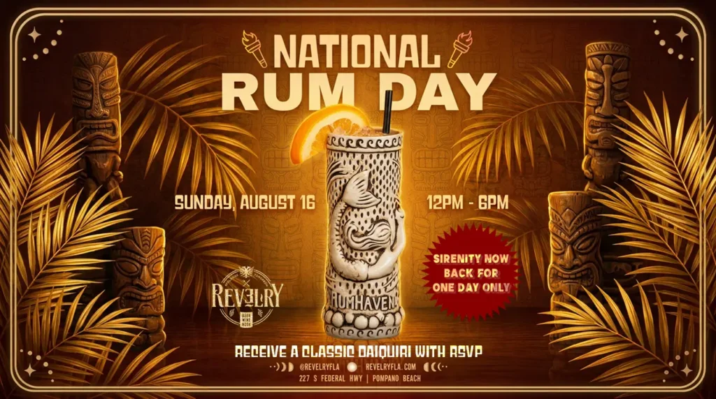 National Rum Day in Pompano Beach