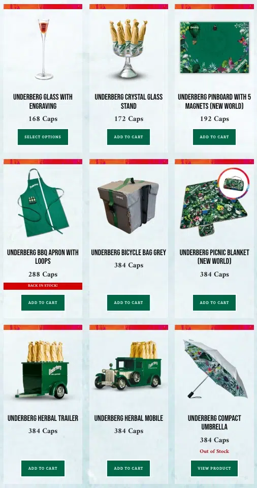 Underberg Rewards and Prizes - revelryfla.com Underberg Rewards and Prizes