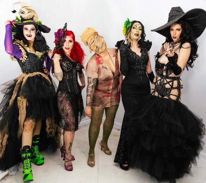 Halloween performers near fort lauderdale at Revelry