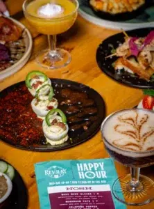 Margarita happy hour cocktails and deviled eggs at Revelry craft cocktail lounge - revelryfla.com Margarita happy hour cocktails and deviled eggs at Revelry craft cocktail lounge